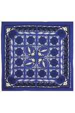 GRATEFUL DEAD-SYF ROSE-STEAL YOUR FACE-Blue BANDANA-Garcia,Lesh, Wier