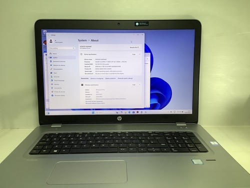HP PROBOOK 470,INTEL i7-@2.70GHz, 16GB RAM, 128GB SSD+500GB HDD, WIN 11 PRO 23H2 - Picture 7 of 13