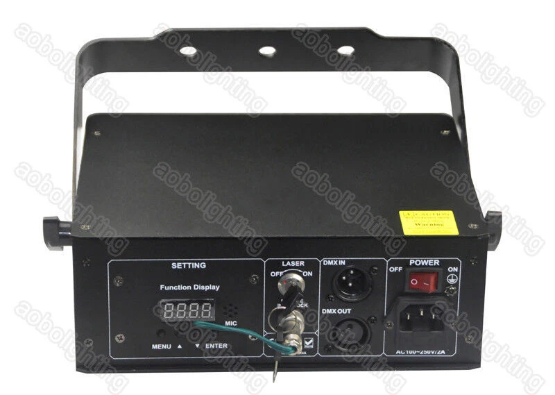 DJ Disco LED Laser Light Projector RGB Aurora Laser Lights Stage Show Lighting - Image 2 of 4