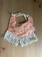 Billy Bibs Reversible Baby Bib Handcrafted Boho Floral Bib 100 Cotton