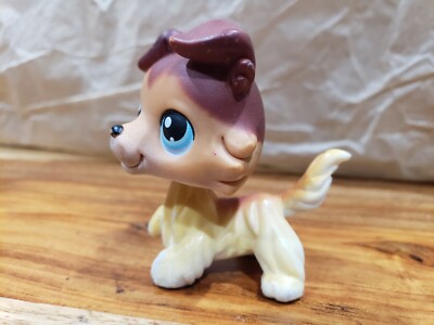 Littlest Pet Shop #58 - Chien Colley Authentique HASBRO, Figurine Occasion