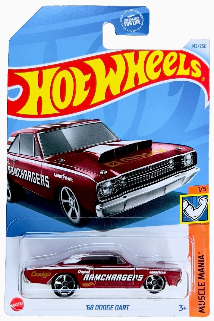 HOT WHEELS '68 DODGE DART MUSCLE MANIA 2024 | eBay
