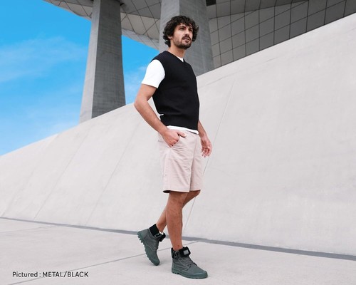 PALLADIUM BAGGY Boots Titanium/High Rise New - 第 6/7 張圖片