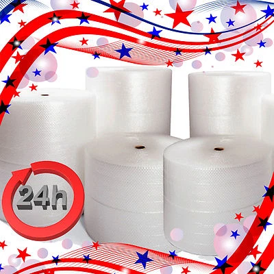 BUBBLE WRAP ROLLS SMALL LARGE - CHOOSE WIDTH (300mm, 500mm, 750mm)