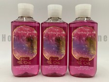 Bath  Body Works Pink Tie Dye Body Wash Aloe  B5 Full Size 10 fl oz S/3 9225C