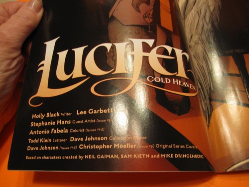 Lucifer Graphic Novel Vol. 1: Cold Heaven, Paperback, Holly Black 2016 - Picture 4 of 6