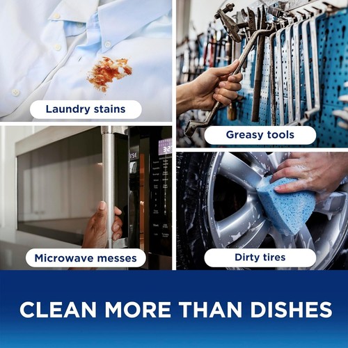Dish Soap + Sponges for Dishes, Refreshing Rain Scent, Includes 3x24oz+2 sponges - Picture 4 of 9