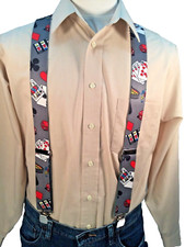 Men's, Casino, XL, 1.5", Adj. Suspenders, Made in the USA