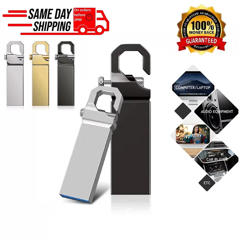 USB Flash Drive 256GB Memory External Storage Photo Stick For PC US-image