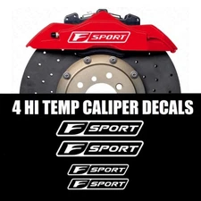 F Sport Caliper Decal High Temp Vinyl Lexus Sticker Automotive - 4 Stickers!