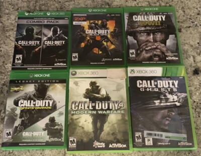 Call Of Duty Lot Of Games Black Ops 1&2 Combo Infinite Warfare