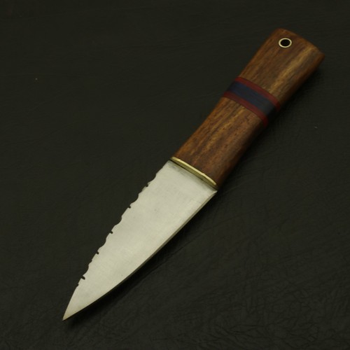 8 inches Celtic Scottish Dirk SGIAN DUBH DAGGER Bone Handle Knife Scotland - Picture 2 of 5