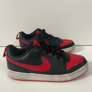 Nike Court Borough Low 2 Black Red Bred Gs Youth 7y Women S 8 5 Bq5448 007 Ebay