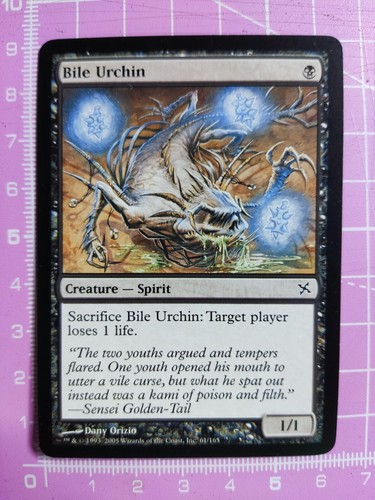 Magic The Gathering - Bile Urchin x4 - Black Creature Spirit - Traidores a Kamigawa - M/CASI NUEVO - Imagen 2 de 2