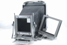 Exc Toyo View Field 4 3/4 x 6 1/2 Camera Body w/Hood *14F13400