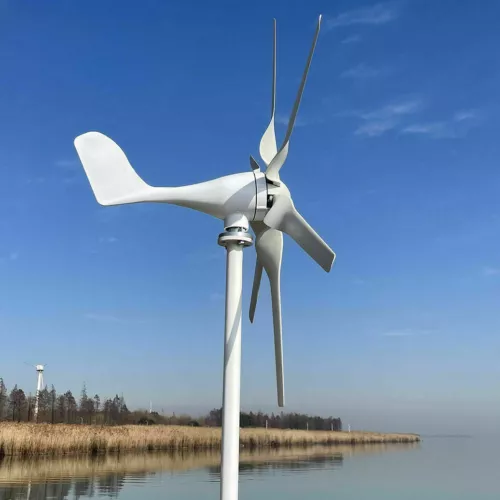 800W 24V Horizontale Windkraftanlage Kits Windgenerator Windräder mit Laderegler - Bild 21 von 21
