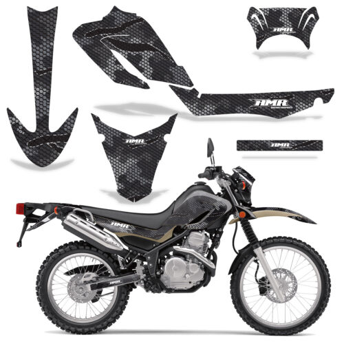 Kit graphique MX autocollant pour Yamaha XT250 2019 camouflage moderne noir - Photo 1/1