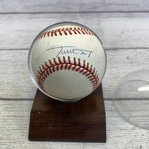 New ListingWILLIE MAYS Autographed Signed National League Baseball W/Case