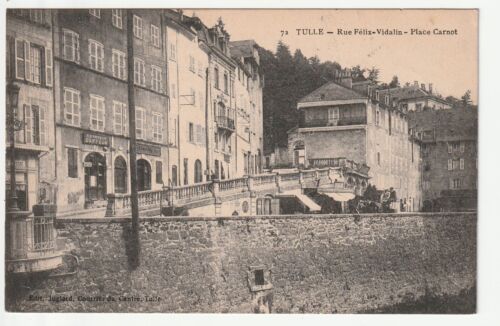 TULLE - Correze - CPA 19 - the hairdresser of the rue Félix Vidalin - Picture 1 of 1