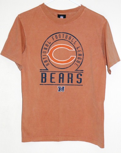 Chicago Bears Official NFL Brand Vintage Style T-Shirt - SMALL - Orange - Picture 2 of 4