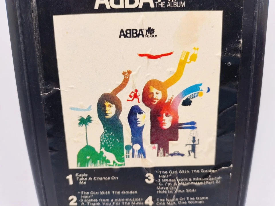 Vintage Abba The Album 8 Track Tape TP 19164 1977 Untested - Image 3 of 4