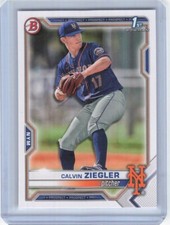 2021 Bowman Draft - #BD-123 Calvin Ziegler (RC)