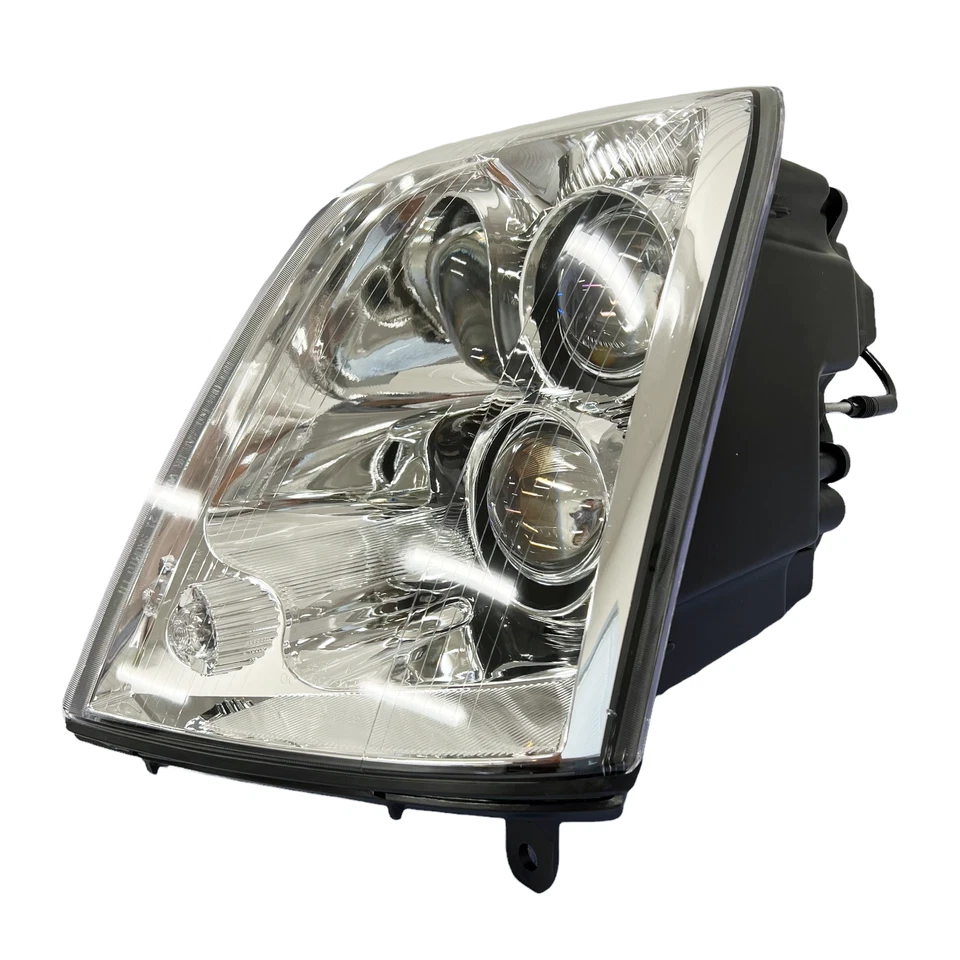 Halogen Headlight For 2005-2011 Cadillac STS (Exc V) with Bulbs Left+Right Pair Foto 2 de 4