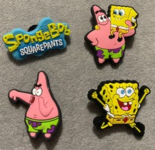 Krokodil Charm Jibbitz Set - SpongeBob und Patrick