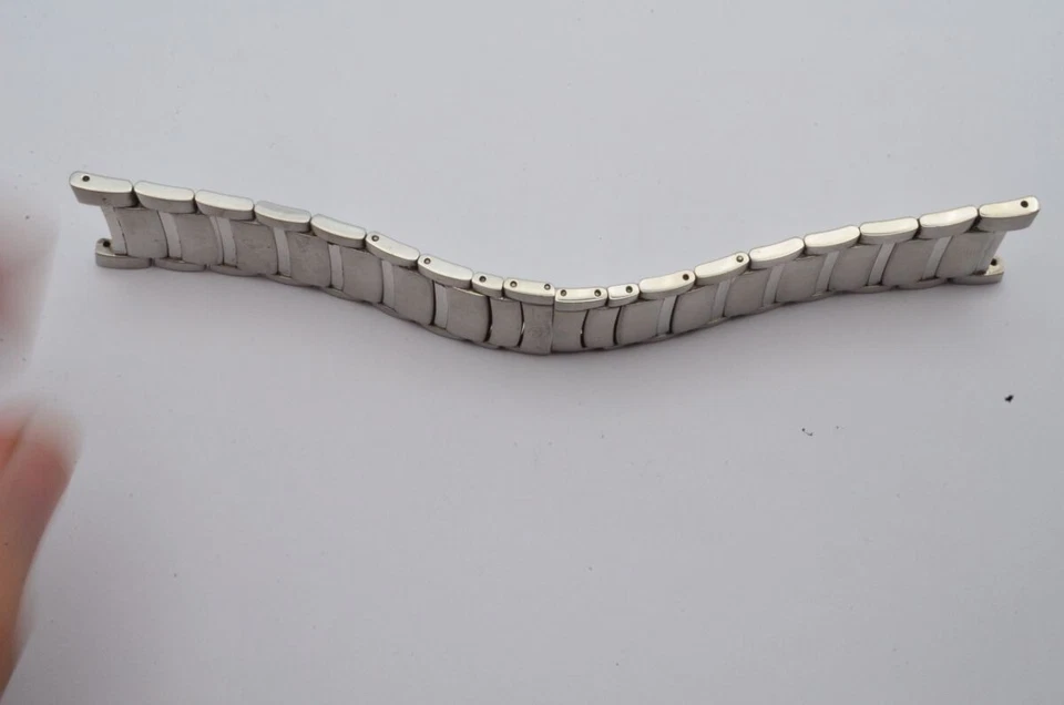 Pulsera Movado Vintage Hombre Acero 24mm Ancho Raro Excelente Estado Foto 2 de 3