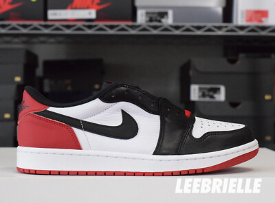 Nike Air Jordan 1 Retro Low OG Black Toe CZ0790-106 NEW | eBay