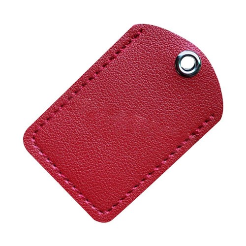 PU Leather Protective Card Sleeve With Keychain Key Pouch For Airtag - Picture 16 of 20