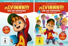 6 DVDs * ALVIN UND DIE CHIPMUNKS - STAFFEL  1 + 2 IM SET # NEU OVP &