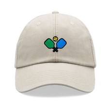 Pickleball Baseball Cap Vintage Washed Unisex Dad Hat Holiday Summer Tennis
