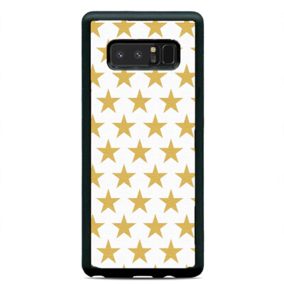 Gold Christmas Gift Stars Case Cover Samsung Galaxy Note 20 Ultra 10 Plus 9 8