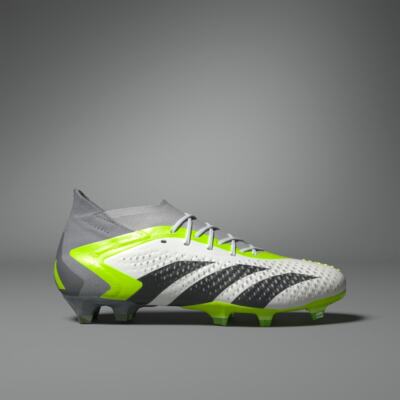 ADIDAS PREDATOR ACCURACY.1 FG SOCCER CLEATS WHITE/BLACK/LEMON MEN