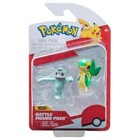 Pokemon Battle Ready 2 Figure Pack Machop & Snivy Action Figure New Gift 4+