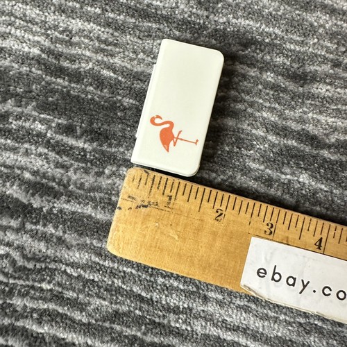 Mini Waterproof Pill Box Medicine Case Holder Travel White Flamingo New - Picture 8 of 9