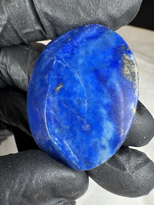 Lapis Lazuli Scheibe 72 Karat Tiefblau Geschliffen Natur