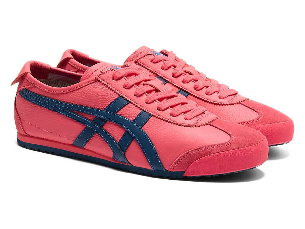 オニツカタイガー メキシコ66 PINK CAMEOMAKO BLUE Onitsuka Tiger MEXICO 66 Men Women PINK CAMEO/MAKO BLUE