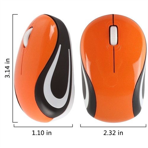 Mini Cordless Adjustable DPI 2.4GHz Wireless Mouse Gaming Mice For PC Laptop AU - Picture 4 of 16