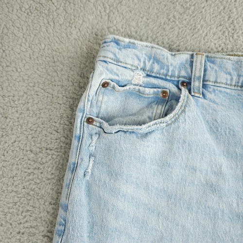 Abercrombie & Fitch Jeans Womens 34 18 Blue The 90s Straight Ultra High Rise - Picture 10 of 14