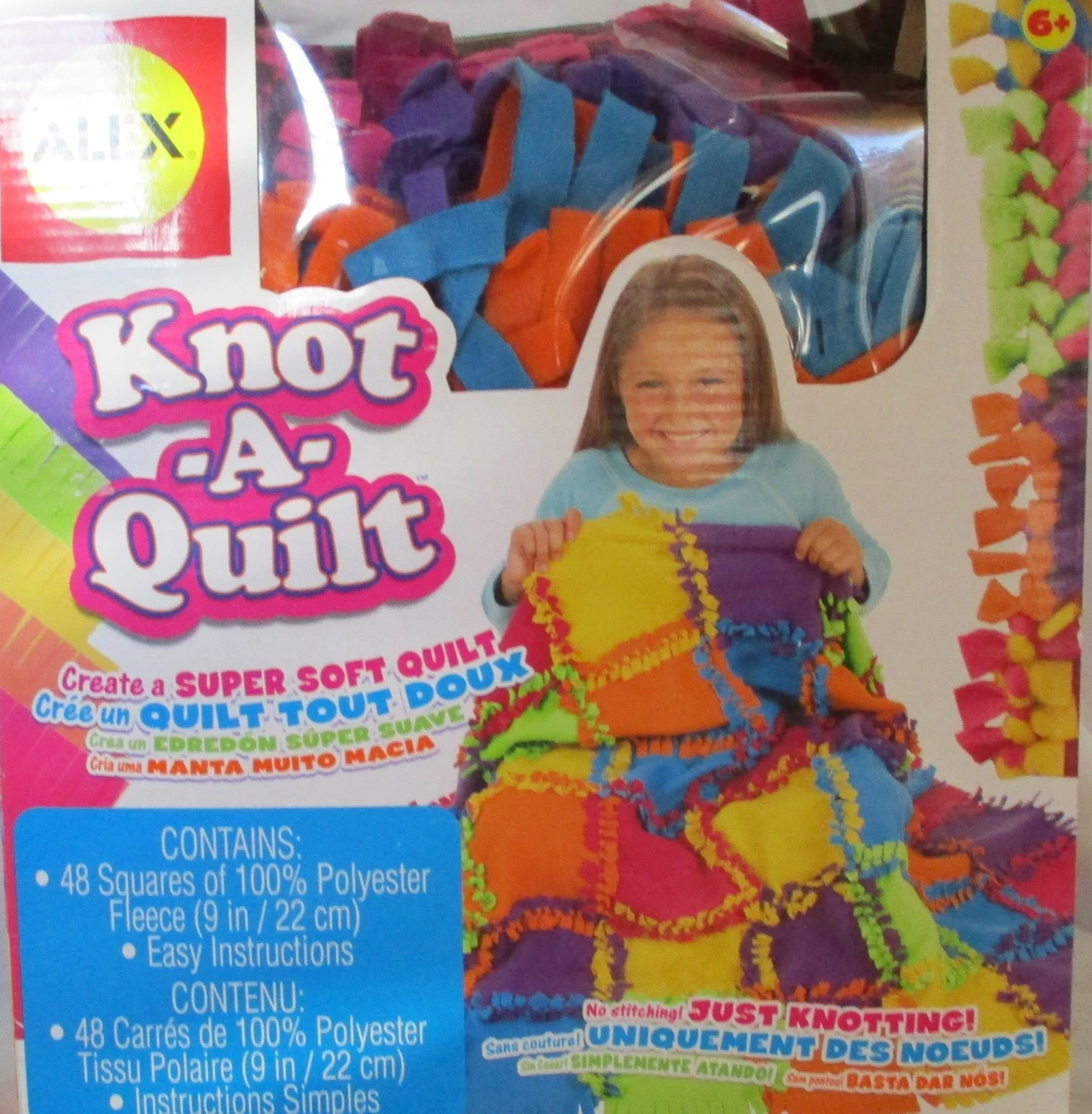 Alex toys craft knot a cheap quilt kit