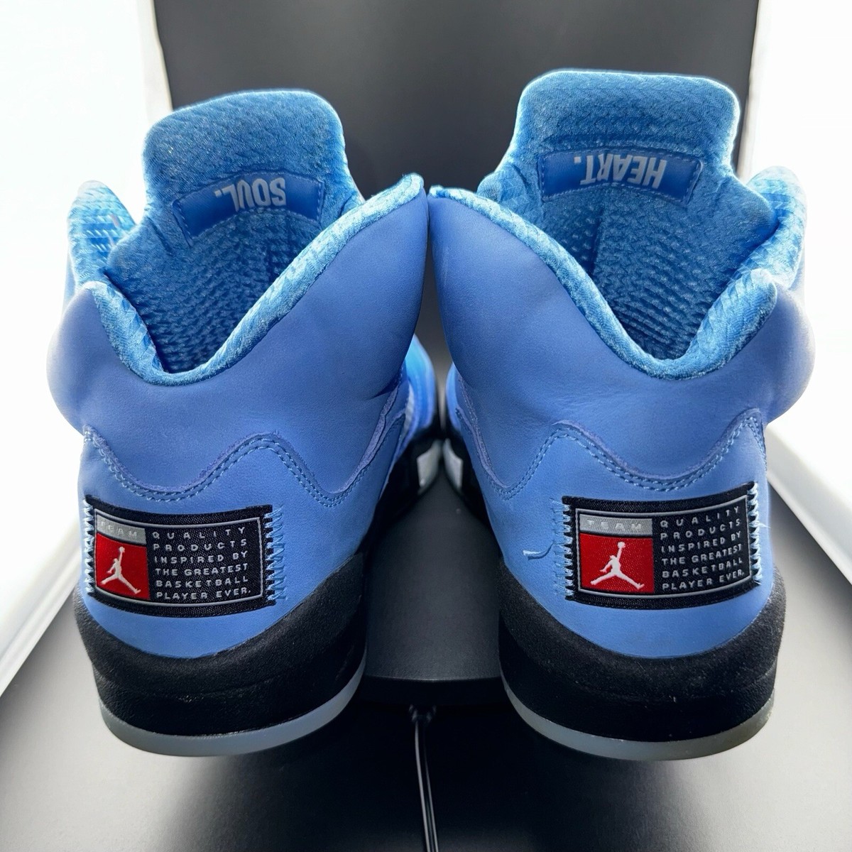 Jordan 5 Retro UNC University Blue Sz 9.5 | eBay
