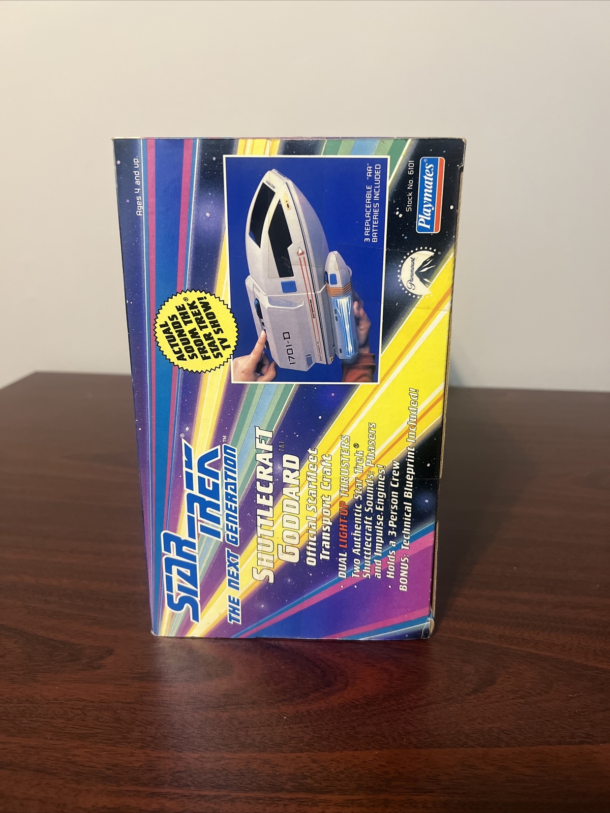New 1992 STAR TREK Next Generation Shuttlecraft Goddard Unopened