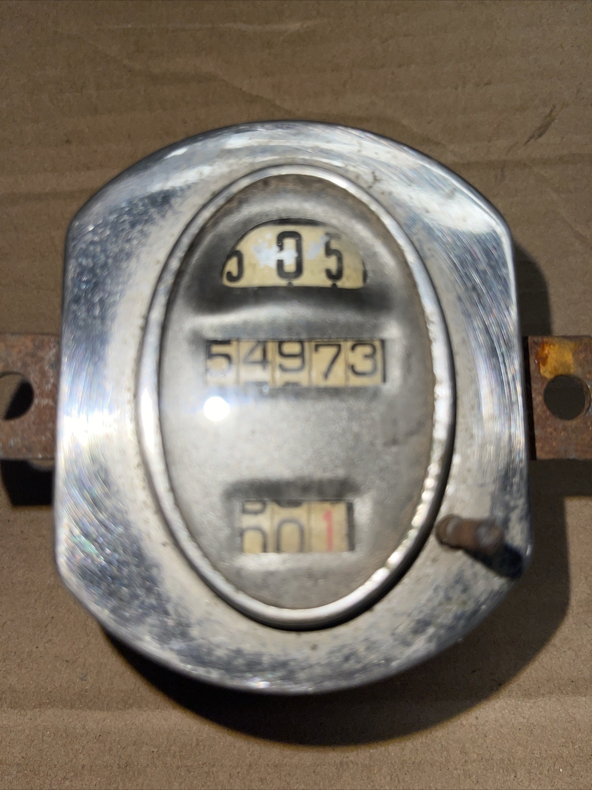 Model A Ford Speedometer Stewart Warner 1928 1929 1930 Instrument Panel