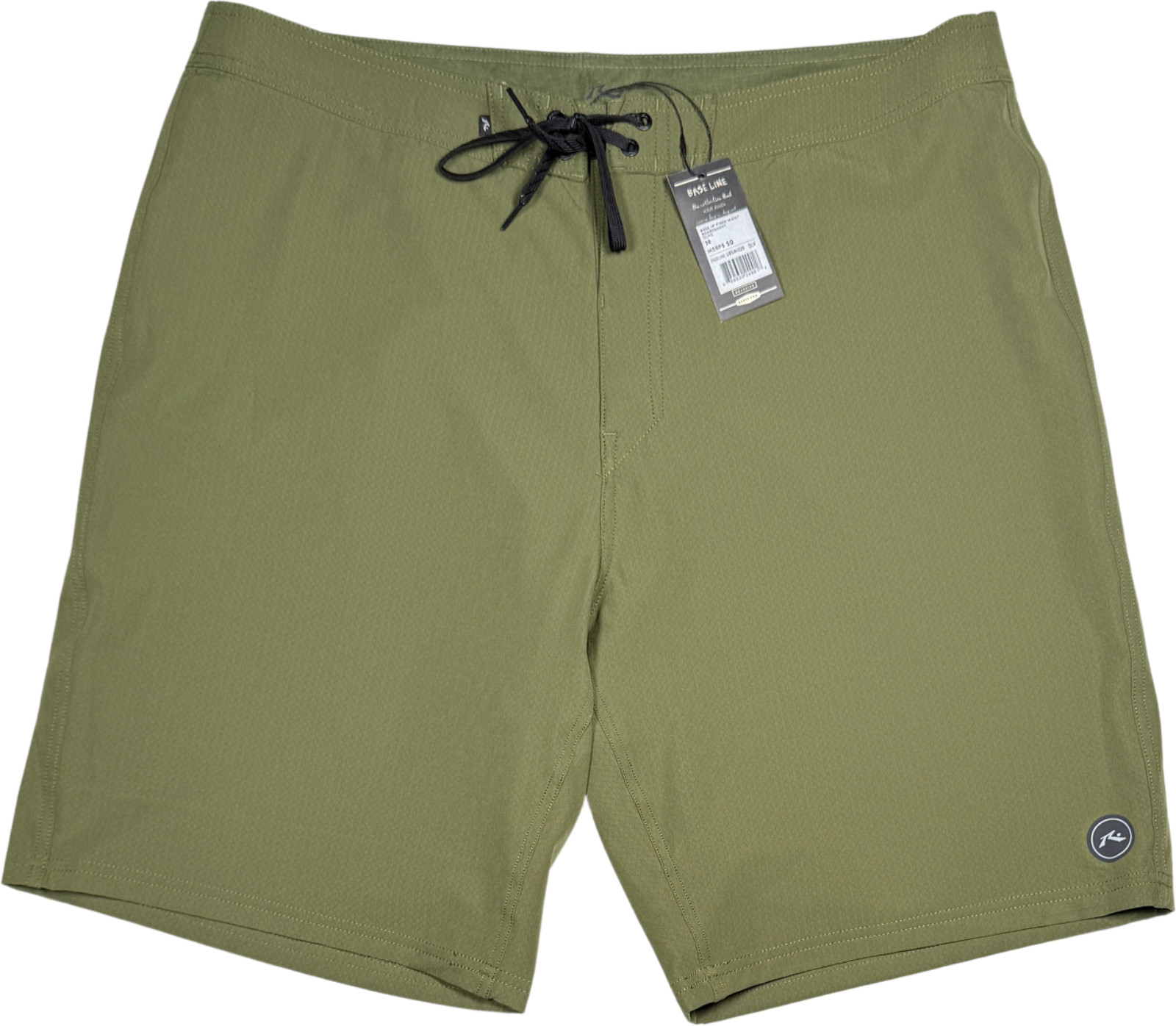 Бордовые шорты Rusty Baseline - NWT мужские 38 Темно-оливкового цвета - #46974-E8