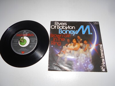 Boney M - Rivers of Babylon (1978) Vinyl 7` inch Single Vg +++ No. 1 Hit !