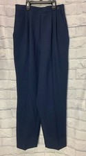 Kathie Lee Vintage Women's, Navy Blue Slack Dress Pants Sz 10P