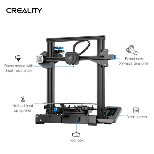 Used Creality Ender 3 V2/ Pro Ender 5/CR 10S Pro V2 DIY Refurbished 3D Printer - Picture 7 of 75