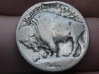 1913 S Buffalo Nickel 5 Cent Piece- Type 1, Buffalo On Mound, Raised Ground